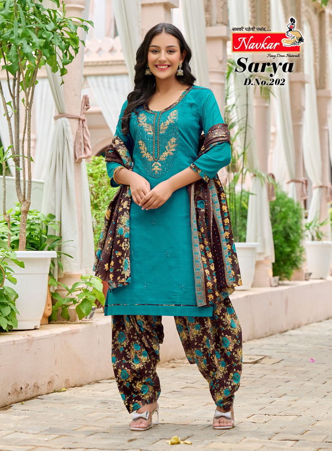 Sarya Vol 2 By Navkar Readymade Suits Catalog